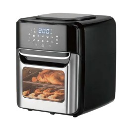 Melchioni Virginia Friggitrice Ad Aria Smart 12 Litri 1700W 9 in 1 Touch Alexa Google